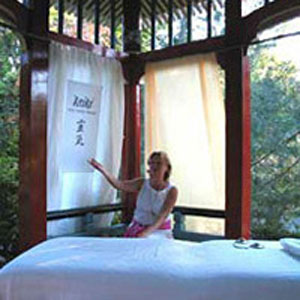 Reiki im japanischen Pavillon des Botanischen Gartens